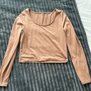 American Eagle Cropped Longsleeve